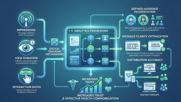 What role does user engagement data play in healthcare banner trust systems