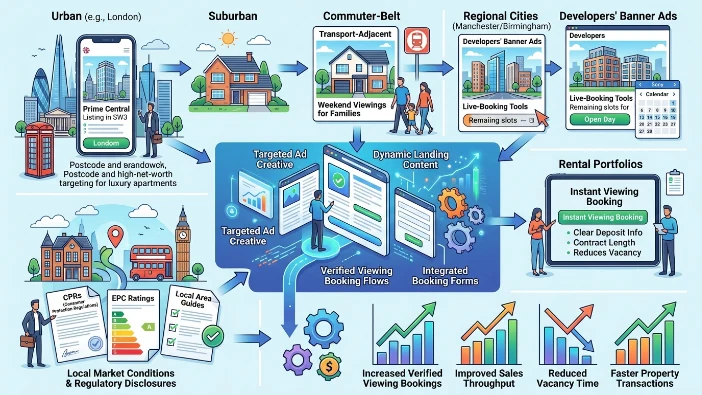 Where do UK real estate agencies use this approach successfully