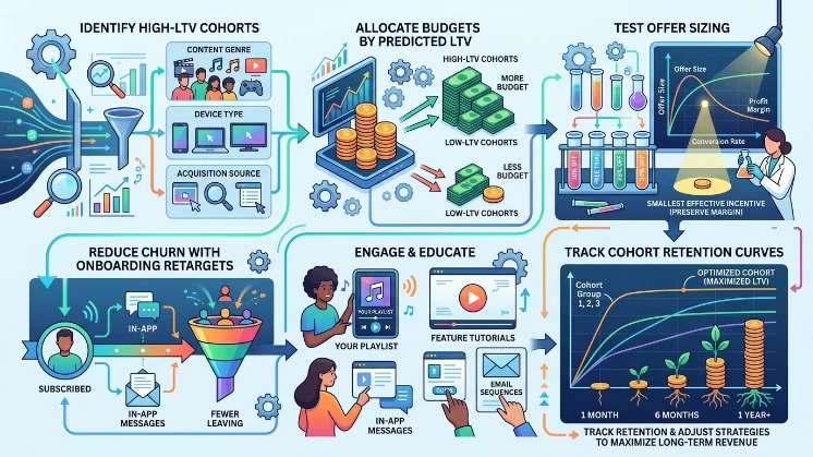 How do brands optimise retargeting for long-term subscription value