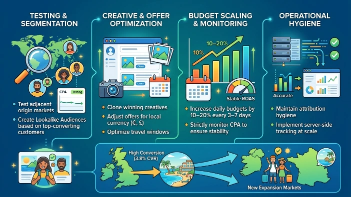 How do you scale converting tourism ads