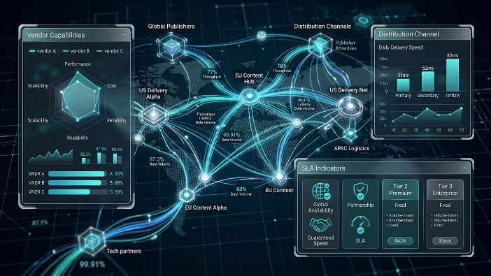 How does pricing and vendor selection influence distribution choices