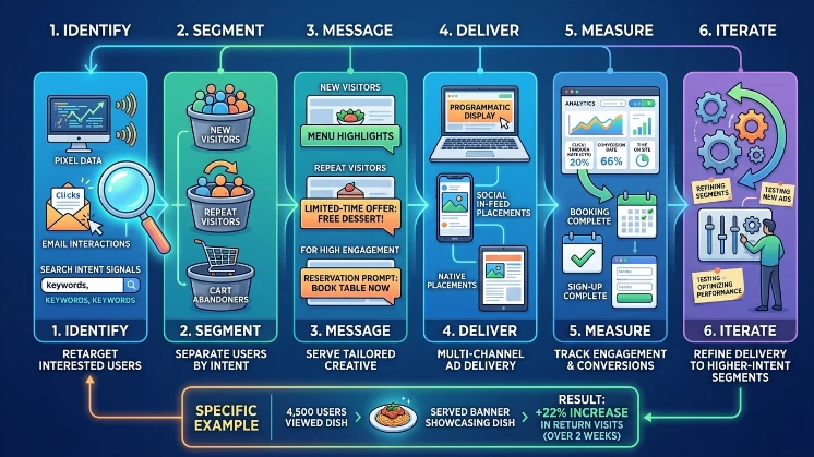 How does the mid-funnel process work