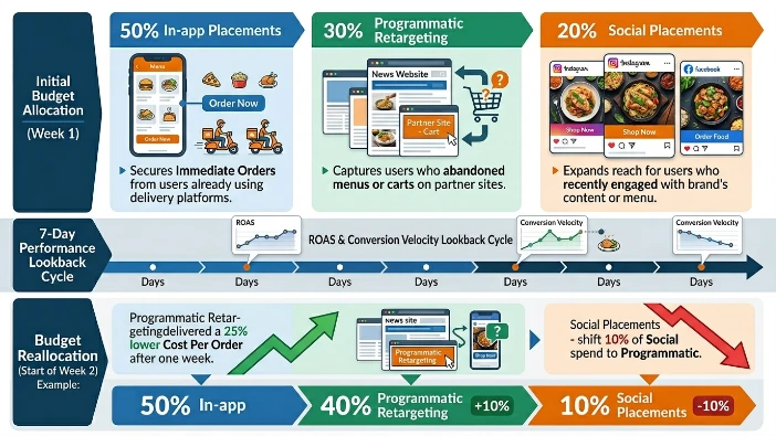 How should decision-focused advertisers allocate budget across channels
