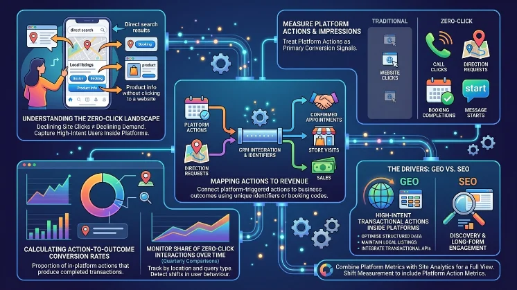 How should organisations measure success in a zero-click landscape