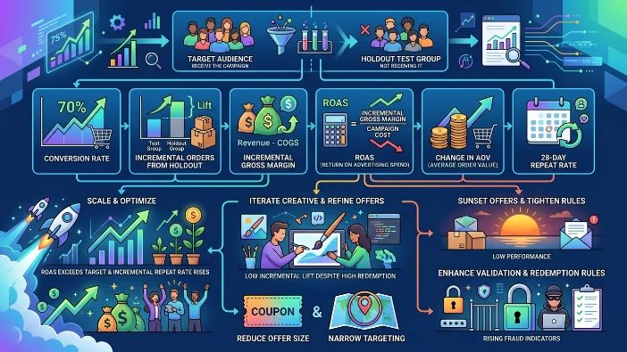 How should teams evaluate campaign success and decide next steps