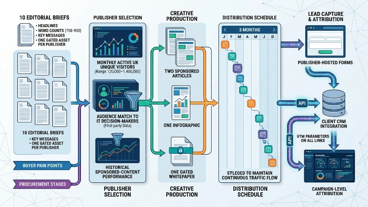 How was the campaign structured operationally