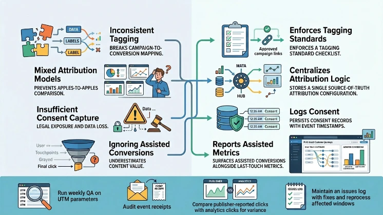What are common pitfalls and how does the tracker avoid them