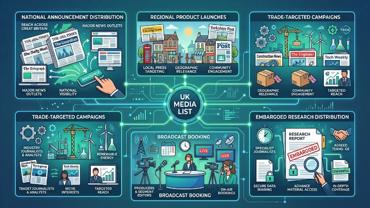 What are common use cases for a high-performing UK list