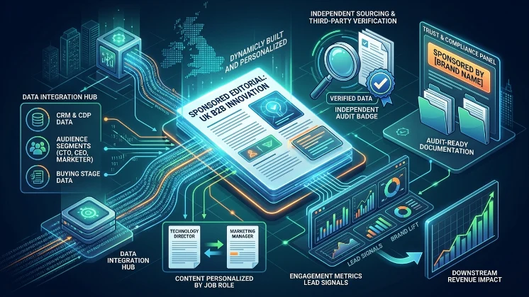 What future trends will shape sponsored editorial in UK B2B