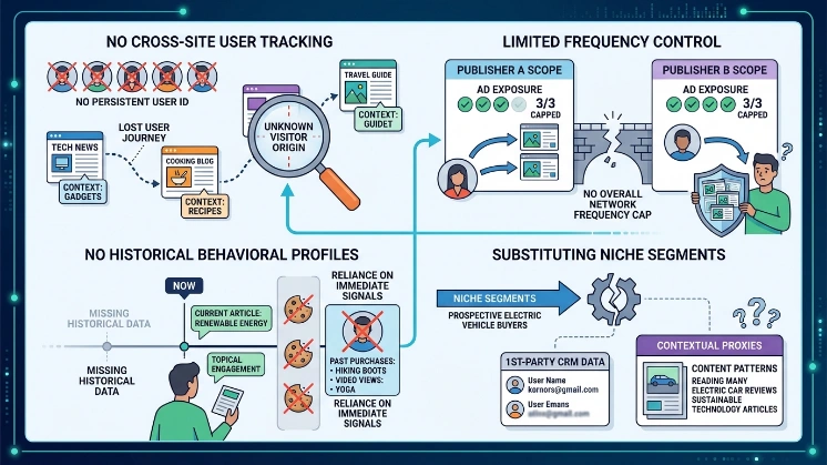 What limitations should marketers expect with contextual targeting
