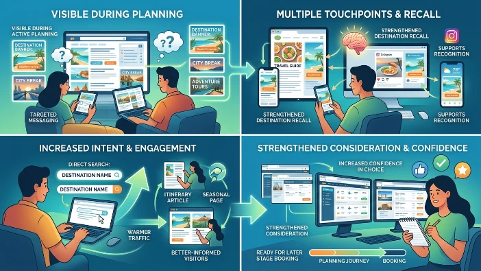 What results do tourism brands expect