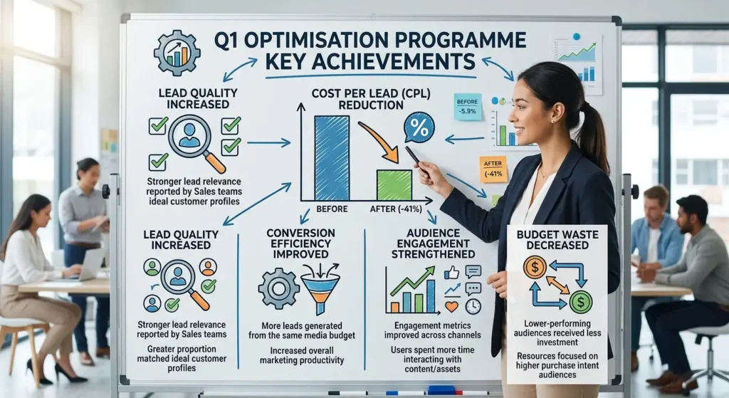 What results were achieved during Q1