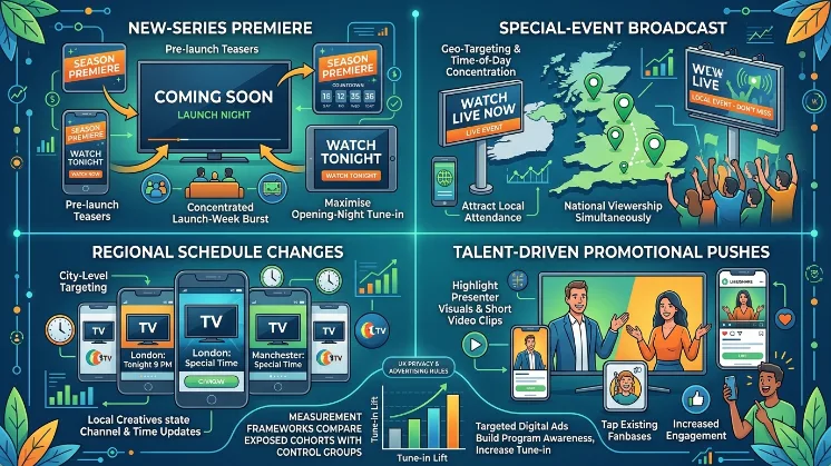 What specific use cases show display campaign impact