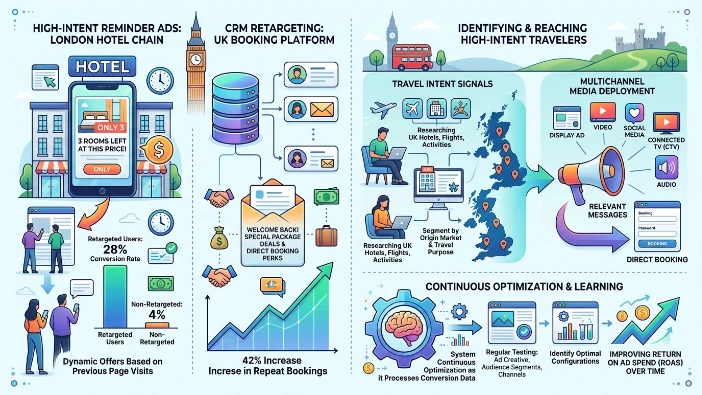 Which Real-World Use Cases Show Retargeting Success in UK Travel Markets