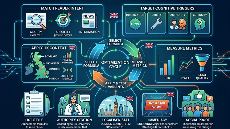 Which headline formulas consistently drive clicks in UK news contexts