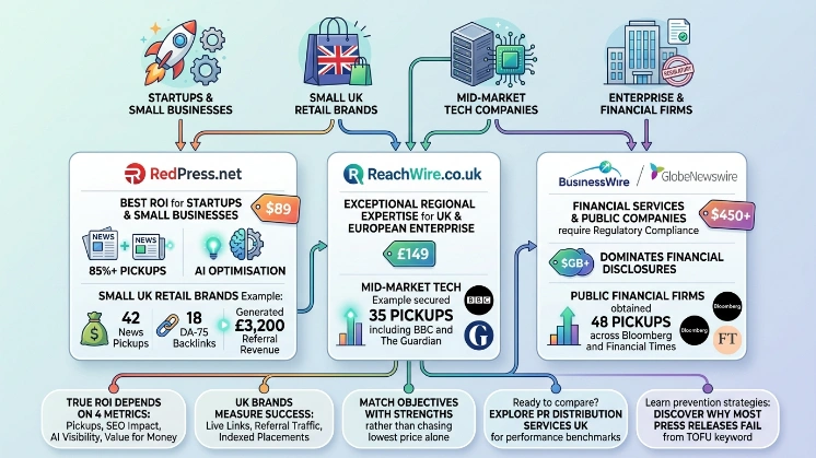 Which provider delivers the best ROI for specific UK business types