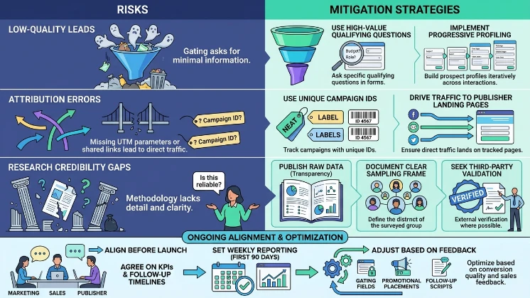 Which risks affect report-driven pipeline and how are they mitigated