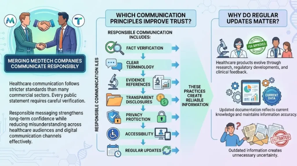How can emerging MedTech companies communicate responsibly?