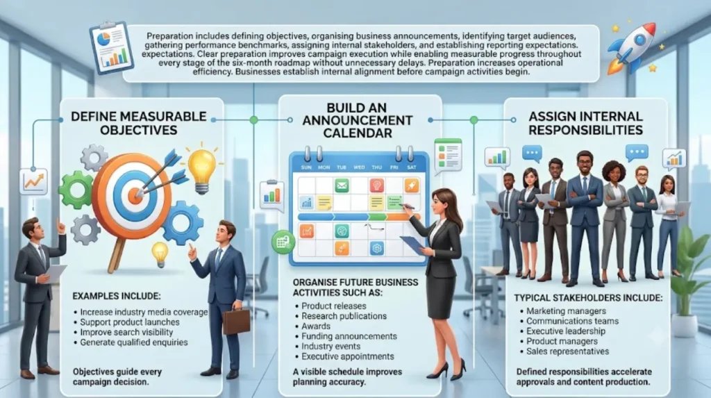 How can organisations prepare before starting a six-month media partnership?