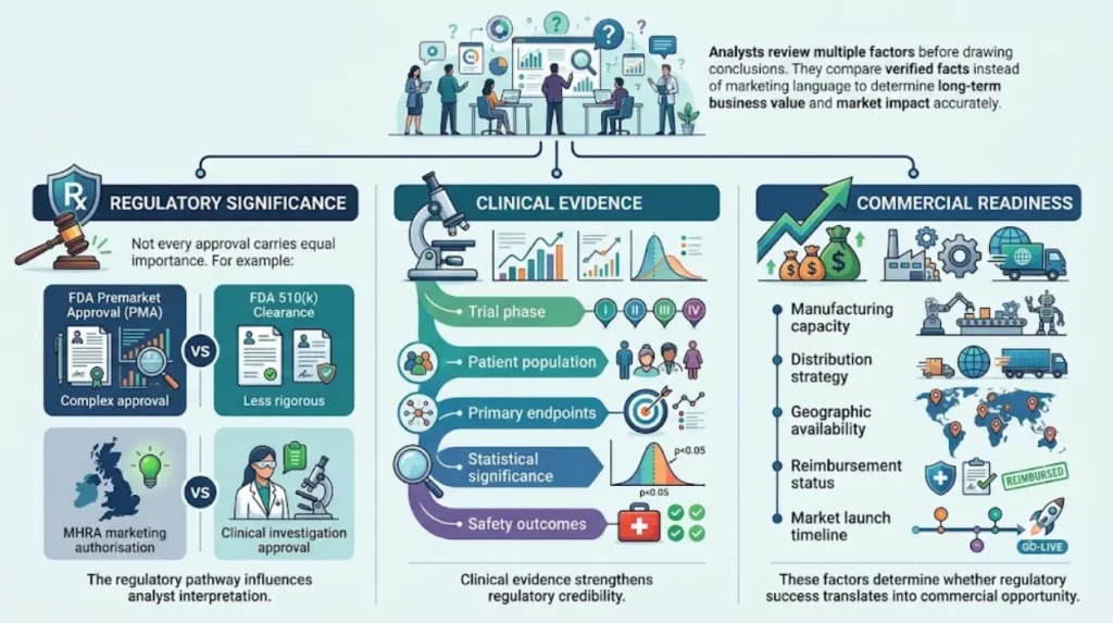 Leveraging Regulatory Press Releases to Catch the Attention of Healthcare Industry Analysts 1 How do analysts evaluate regulatory announcements?