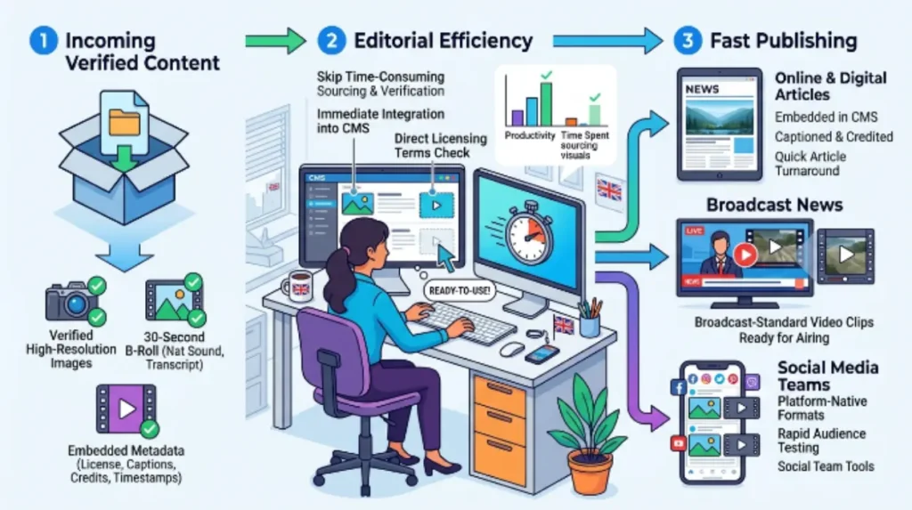 Do Images and Video Actually Increase Press Release Pickup in the UK? 1 How do images and video change editorial workflows in UK newsrooms?