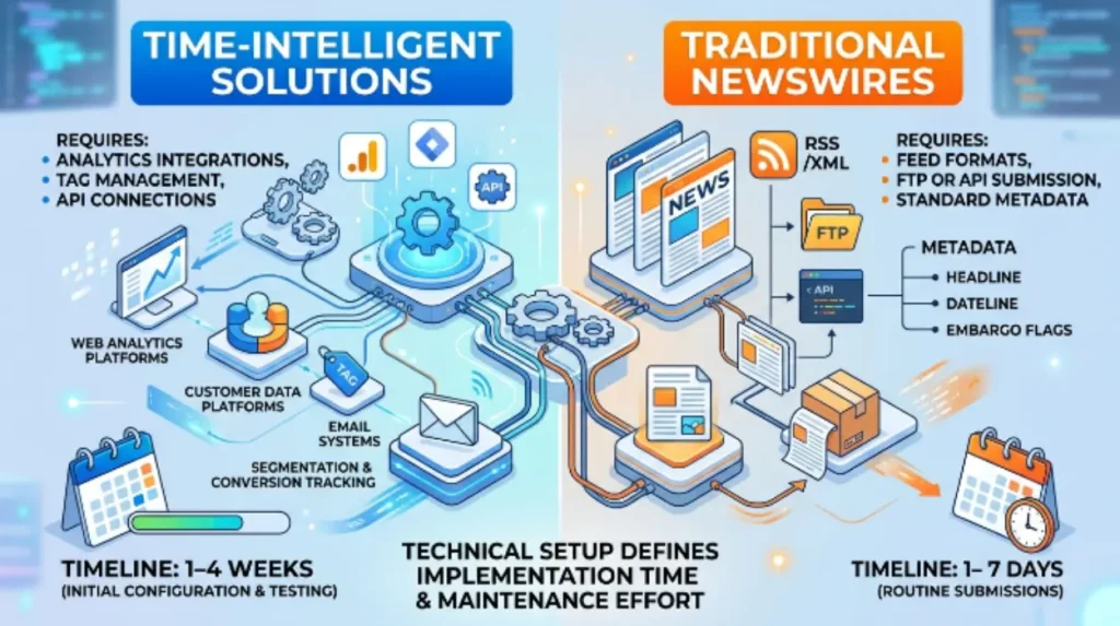 How do integration and technical requirements compare?