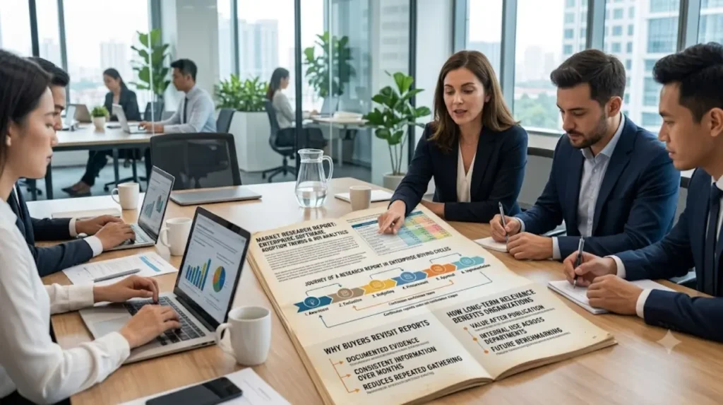 From Blog to Boardroom: How UK Brands Use Reports to Access Enterprise Buyers 2 How do research reports support long enterprise buying cycles?
