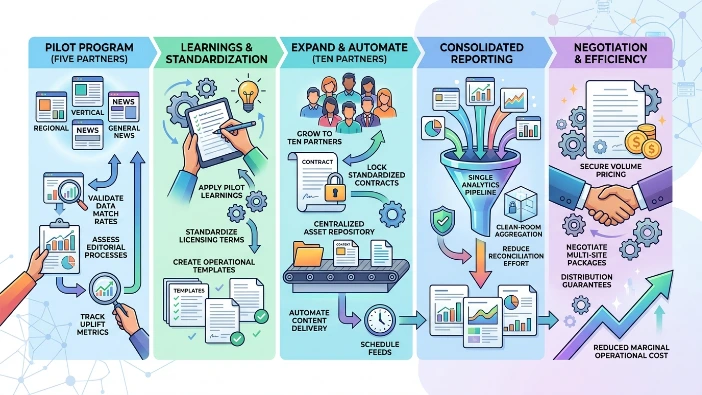 How do teams scale syndication while managing cost and complexity