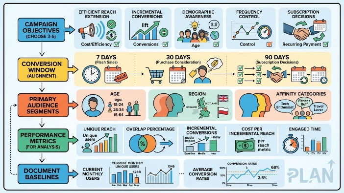 How do you define the measurement objectives before analysis