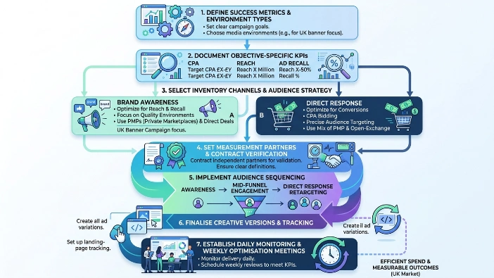 How do you operationalise a decision and next steps for campaign execution
