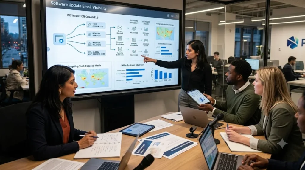 Crafting a Press Release for Major Software Updates: What Reporters Actually Care About 1 How does distribution influence software update visibility?