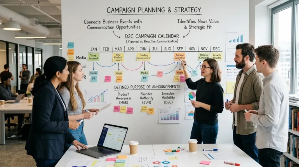 How does the service support campaign planning?