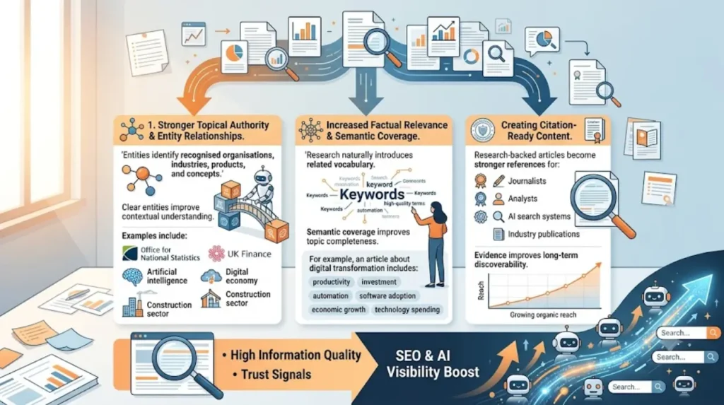 How to Use Third-Party Research to Build Authority in a Crowded UK Niche 2 How does third-party research improve SEO and AI visibility?