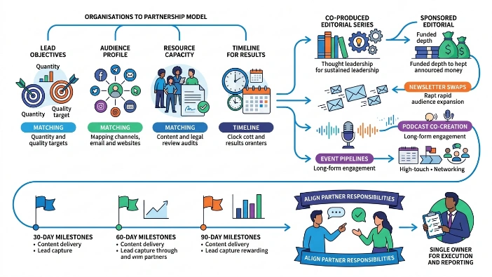 How should organisations select the right partnership model