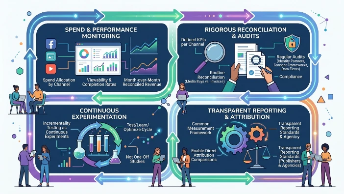 How should stakeholders monitor and validate ongoing changes