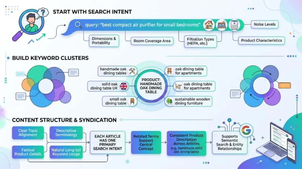 Maximizing Post-Launch Momentum: Turning Product Syndication into Long-Tail Search Traffic 1 How should syndicated product content be structured for long-tail keywords?