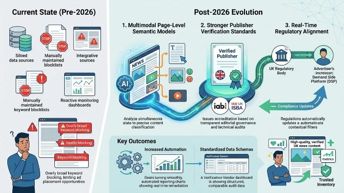 How will brand safety in UK news environments evolve after 2026