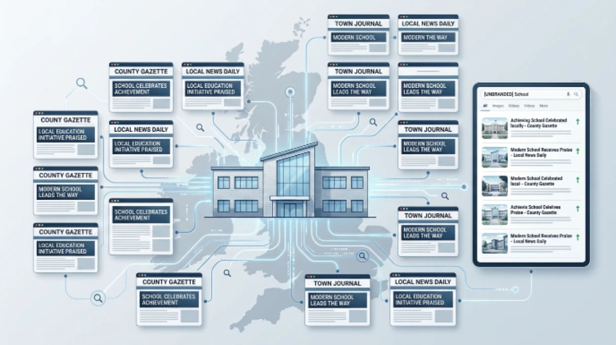 One Story, Sixteen Publications How Multi-Site PR Distribution Changes a School's Digital Footprint