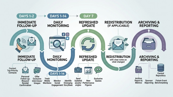 What are practical next steps after distributing the report