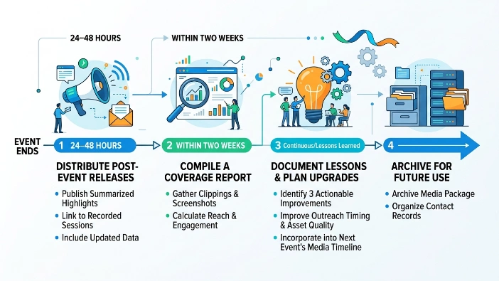 What are practical next steps after the event