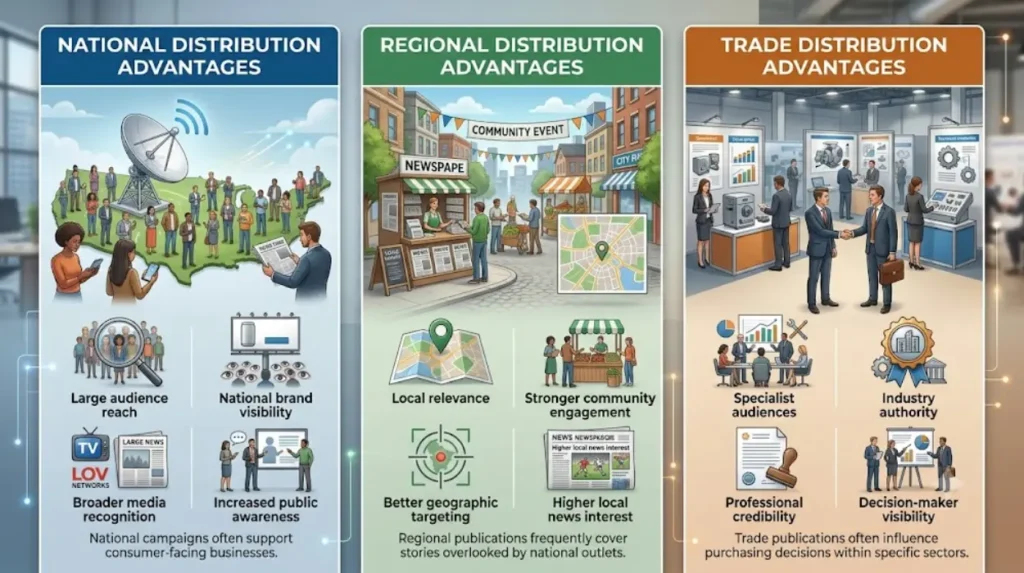 What are the advantages of each distribution option?