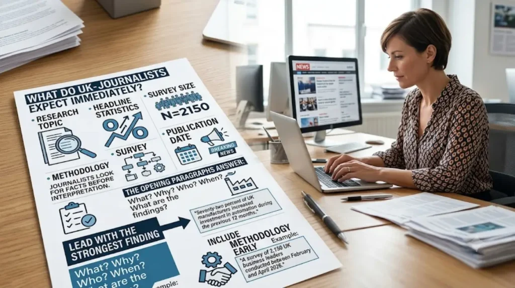 What information do UK journalists expect immediately?