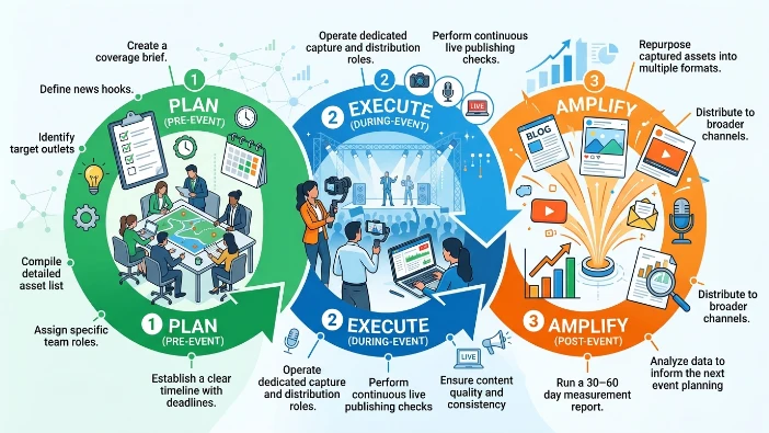 What is a practical 3-phase workflow teams can adopt