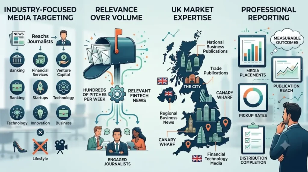 What makes Time Intelligence Media Group suitable for UK fintech distribution?