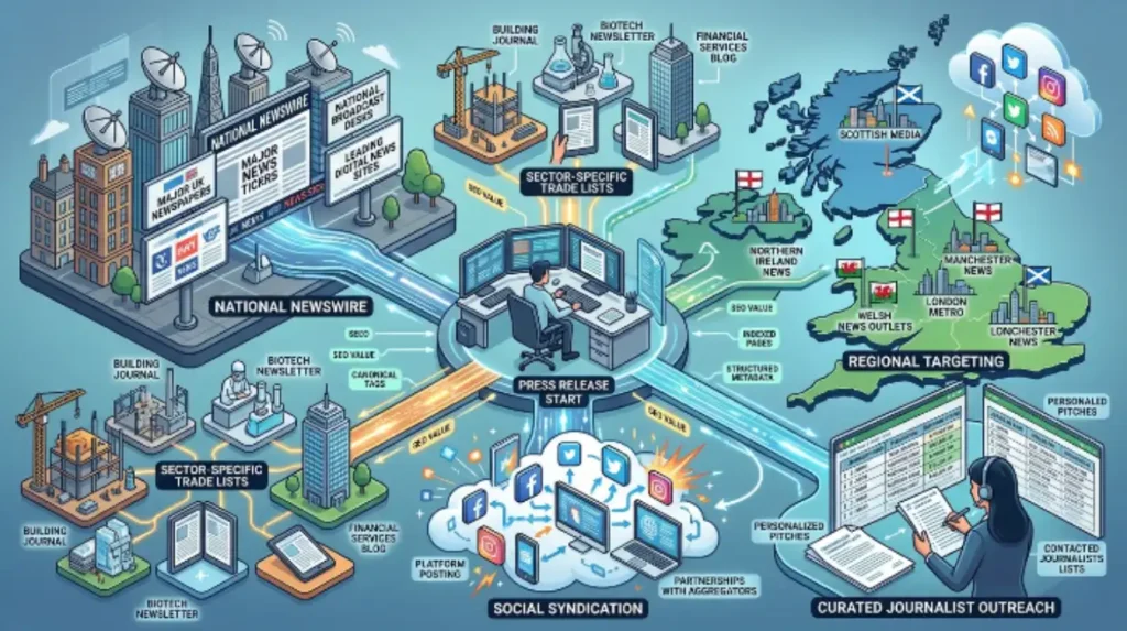 What UK Clients Get With Time Intelligence Media Group's Distribution Service 1 What targeting and distribution channels are available in the UK?