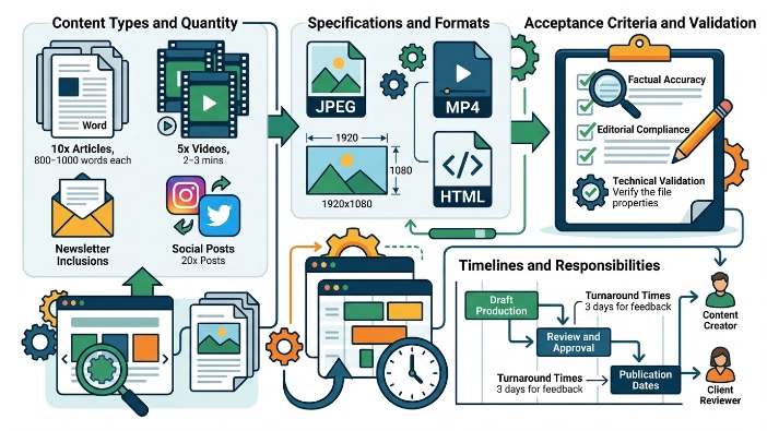 Which clause defines the scope and deliverables?