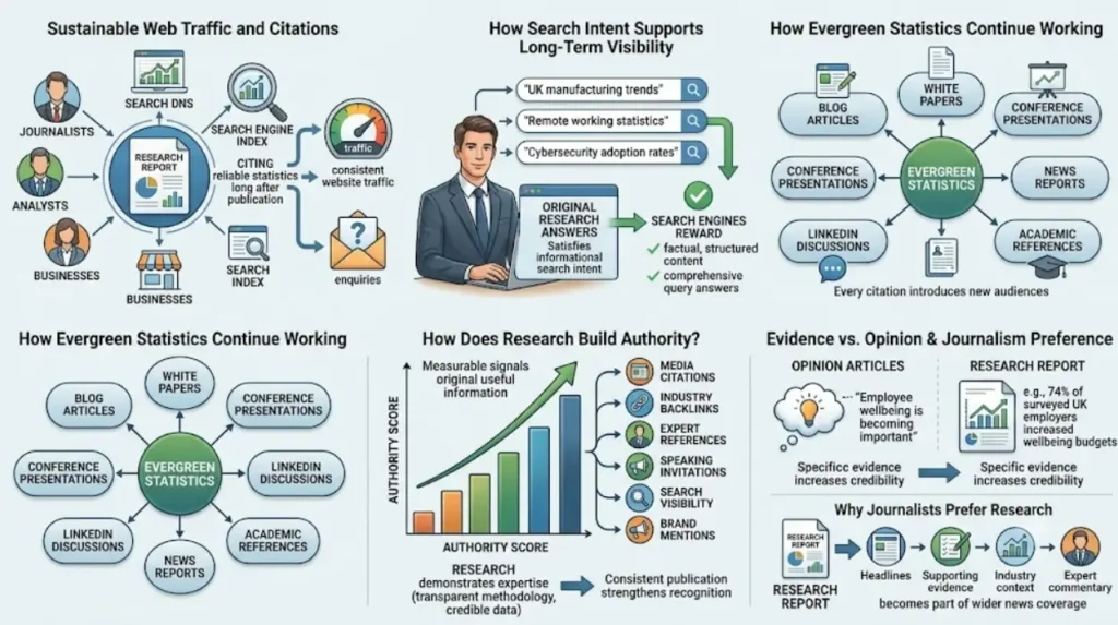 Why Does Original Research Generate Leads Over Time?