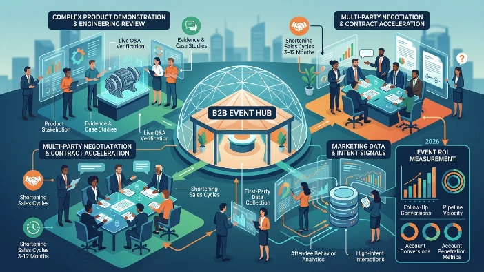 Why do B2B companies prioritise events so highly now