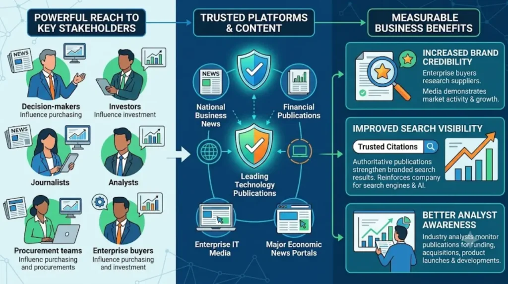 Why do Tier-1 business networks matter for B2B technology companies?
