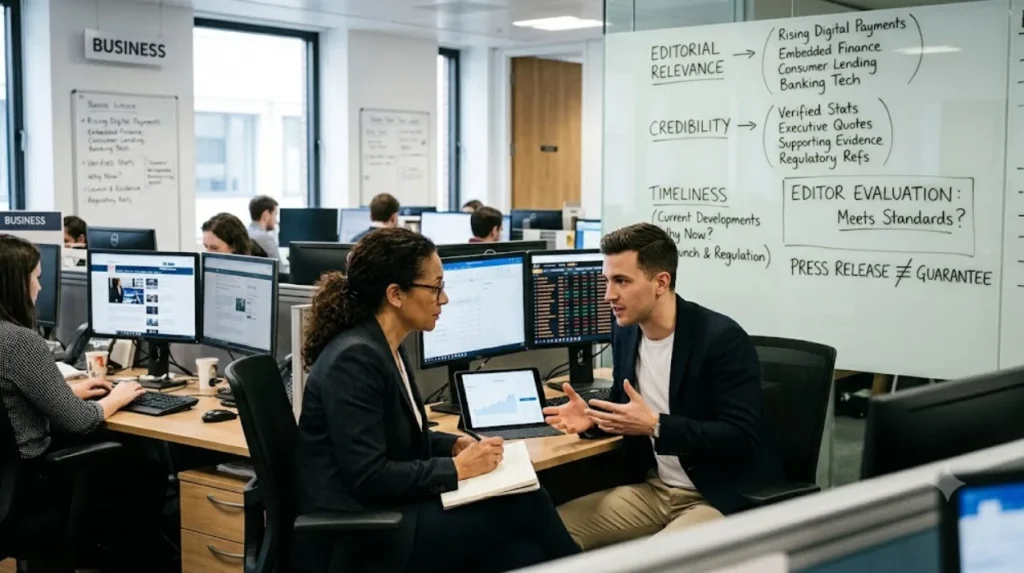 Why do UK national publications cover some fintech companies and not others?